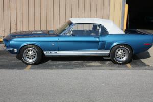 1968 Mustang Shelby GT350 convertible tribute Photo