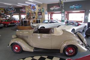 1935 Ford Cabriolet Flathead Rumble Seat Convertible Photo