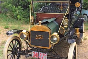 STUNNING 1911 FORD MODEL T 4 DR TOURING-EX-MUSEUM CAR! ENGINE RESTORED!