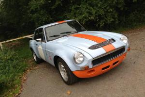  MGB GT S SEBRING IN GULF RACING COLOURS STUNNING CAR MOT 2014 SUPERB EXAMPLE 