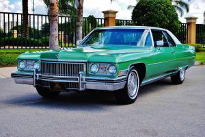 Magnificent with just 21,225 miles 1973 Cadillac Coupe Deville like brand new . Photo