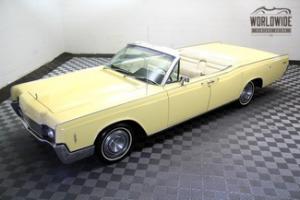 1966 LINCOLN CONTINENTAL CONVERTIBLE! FULLY RESTORED AND STUNNING!! MUST SEE!