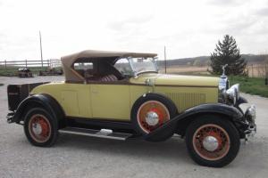 1930 Buick Marquette, Model 34 Roadster, Older Restoration, Rare and Gorgeous! Photo
