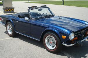 1974 Triumph TR6 with overdrive