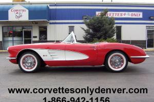 1960 Corvette Convertible, 350-Ram Jet Fuel Injection