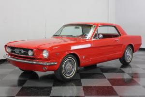 VERY SOLID TEXAS MUSTANG COUPE, 289CI V8, PONY INTERIOR, NICE STANG! Photo