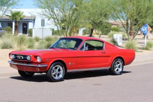 1965 Ford Mustang Fastback A Code 4 Speed Beautiful Must See!!!