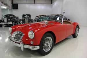 1957 MGA ROADSTER, 4-SPEED MANUAL, TRUE KNOCK-OFF CHROME WIRE WHEELS, RESTORED! Photo