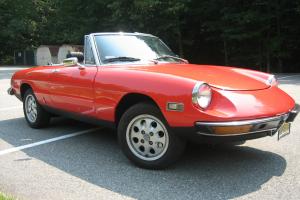 1972 Alfa Romeo Spider 2 Liter Fuel Injection- MUST SELL!