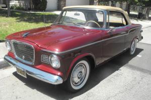 Studebaker Convertible. 1960 is the first year of the convertible, for the Lark