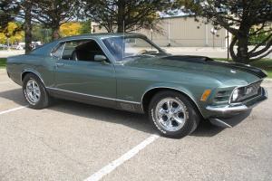 1970 Ford Mustang Mach 1 Special Order green 351 4 speed Marti Report
