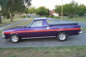  1972 XY Falcon GT Replica UTE 351 C10 Wild Violet White Interior 9 Inch in Melbourne, VIC 