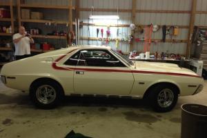 1970 AMC AMX 390 V8, 4 SPEED MANUAL TRANS, PS. GO-PACK, COUPE,