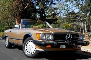 1-Owner Original 1987 Mercedes Benz 560SL with only 75k miles, 2 Tops, Manuals Photo