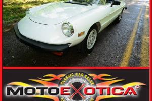 1982 ALFA ROMEO SPIDER-VERY GOOD OVERALL CONDITION-HAVE SOME SUMMER FUN!!! Photo