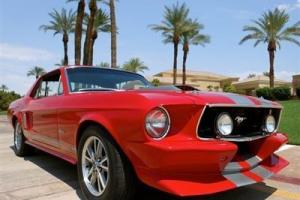 1967 FORD MUSTANG SHELBY GT500 CUSTOM COUPE BEAUTIFUL ONE OF A KIND NO RESERVE!