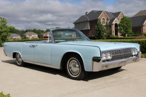1962 Lincoln Continental Suicide Door Convertible WOW