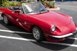 1986 Alfa Romeo Spider , Red