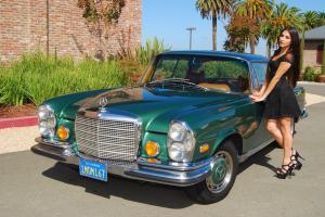 RARE 1970 MERCEDES 280SE LOW-GRILLE COUPE 75K MILES SOLID GARAGED CALIFORNIA CAR Photo