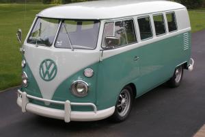 1963 VW Bus Standard Bus Stock Appaearance.. But Low and Cool! Photo