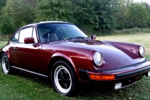 1983 911SC Sunroof Coupe,Ruby Red Metallic/Red ,31k Orig. Miles,5 Spd,AC,PW,Exc.