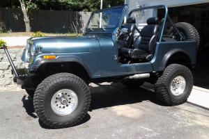 jeep CJ convertible Blue eBay Motors #131011508980 Photo