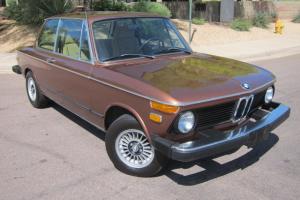 1976 BMW 2002, 2.0L 4-Cyl, 4-Speed, Sport Seats, Alloy Wheels, 1 Owner CA Car!