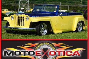 1948 WILLYS JEEPSTER ,PERFECT PAINT, SUICIDE DOORS, 4 WHEEL DISC  ,4 SPEED !!!!!