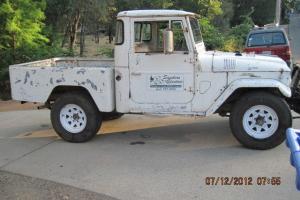 Toyota Landcruiser Shortbed Pickup Truck, 1965  with winch, Chevy 350 etc.