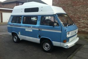  1985 VOLKSWAGEN T25 Camper Van - Tax / MOT - BLUE/WHITE  Photo