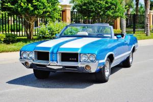 Stunning matching number 455 1971 Oldsmobile Cutlass 442 Convertible tribute a/c Photo