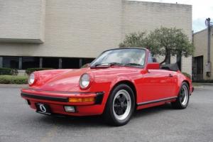 1985 PORSCHE 911 CARRERA CABRIOLET, ONLY 24,551 MILES, FULL SERVICE HISTORY!!!