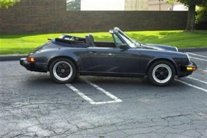 1987 Carrera Cabrio only 61507 miles, Venetian Blue, G50 transmission Photo