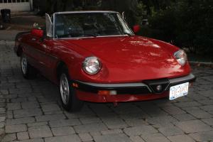 1986 Alfa Romeo Spider Veloce 72,200 Miles, one owner, fully restored Photo