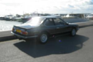  1984 BMW 635 CSI AUTO BLACK 