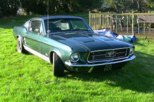  1967 FORD MUSTANG FASTBACK GREEN  Photo
