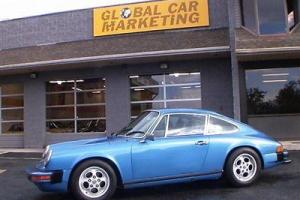 1976 PORSCHE 912 E, RARE MINERVA BLUE WITH CUSTOM 5K MOTOR, THIS CAR IS SWEET!!