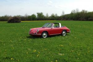 Porsche 911 Softwindow Targa Polo Red matching numbers engine