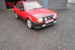  1983 FORD ESCORT RS 1600 I RED RS1600I MK3  Photo
