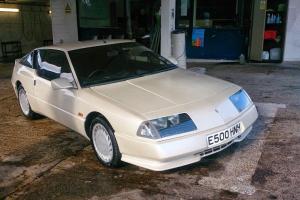  1987E RENAULT GTA V6 PEARL WHITE IN DRY STORAGE FOR LAST 15 YEARS  Photo