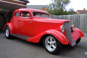  1934 FORD COUPE HOT ROD CLASSIC CAR AMERICAN 