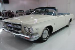 1964 CHRYSLER 300K CONVERTIBLE, CALIFORNIA CAR, 1 OF 141 KNOWN! LOW MILES!