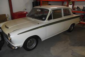  1964 MK1 PRE AIRFLOW CORTINA 1500 GT 2 DR- IN LOTUS COLOURS 