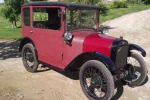  1928 Austin 7 RK Fabric Saloon, vintage style car, pre-war car, classic car 