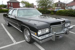  CADILLAC FLEETWOOD BROUGHAM (Sixty Special) Jet Black Ivory Interior 