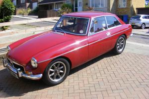  1972 MG B GT Tax Excempt Classic Car In Red 