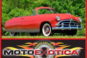 1951 HUDSON PACEMAKER CONVERTIBLE-EXTREMELY ORIGINAL CAR-ORIGINAL POWER DOME 6!! Photo