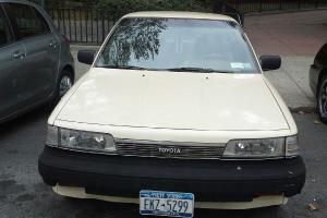 1987 Creme Toyota Camry Sedan