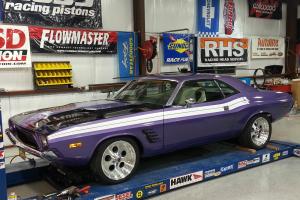 1973 Dodge Challenger Plum Crazy 4 Speed 2 sets of wheels and Tires All New Photo
