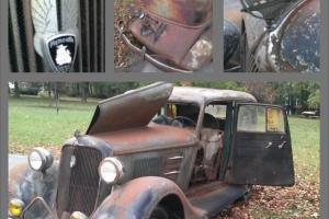 1934 plymouth, hot rod, rat rod, project Photo